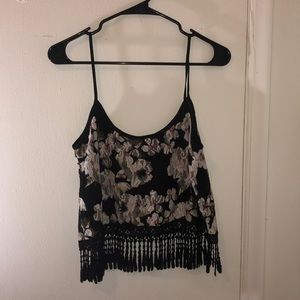 American Eagle Floral Tank